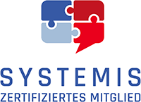 Systemis-Mitglied - Zertifizierter systemischer Berater. Systemis.ch ist die schweizerische Vereinigung für systemische Therapie und Beratung.
